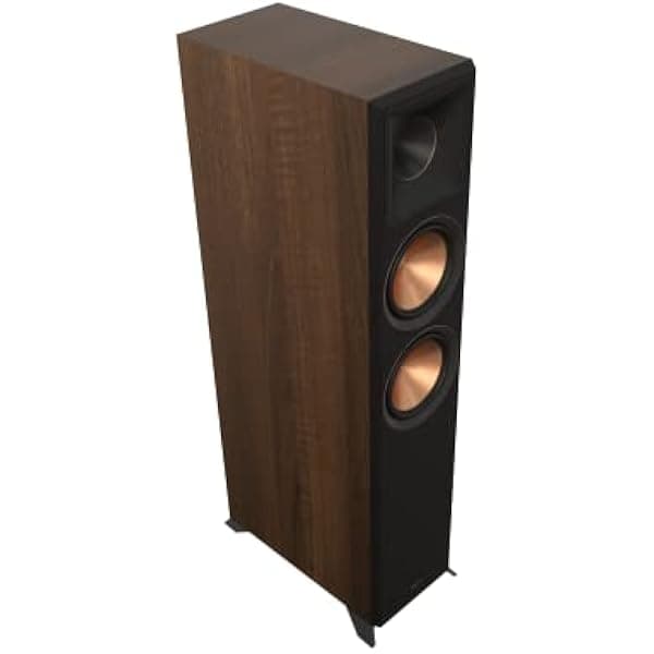 Klipsch RP-6000F II Parlante de Pie, Nogal - Sonido de Alta Fidelidad para Audiofilos de Exigencia RP-6000F II Wal