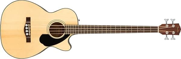 Fender CB-60SCE - Bajo acústico-eléctrico de caoba, acabado natural 961715021