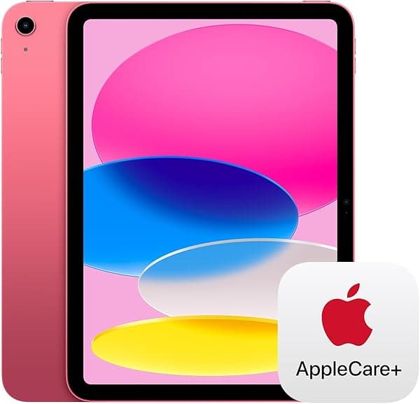 Apple iPad (10ª Generación) Wi-Fi 256GB - Rosa con AppleCare+ (2 años)