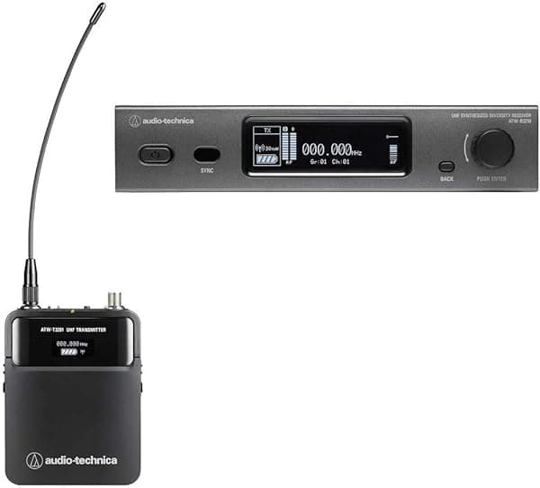 Audio-Technica Sistema de micrófono inalámbrico del sistema inalámbrico de la serie 3000 (ATW-3211DE2)