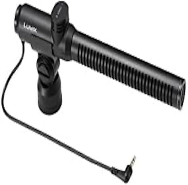 Panasonic LUMIX DMW-MS2E - Micrófono shotgun estéreo para cámara de sistema compacto GH3