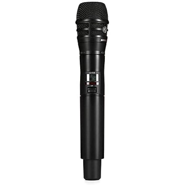 Shure Transmisor de micrófono inalámbrico ULXD2/K8B con cartucho intercambiable KSM8/B, banda H50 ULXD2/K8B=-H50
