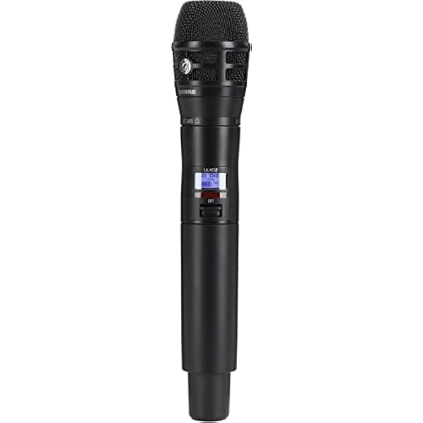 Shure Transmisor de micrófono inalámbrico ULXD2/K8B con cartucho intercambiable KSM8/B, banda J50A ULXD2/K8B=-J50A
