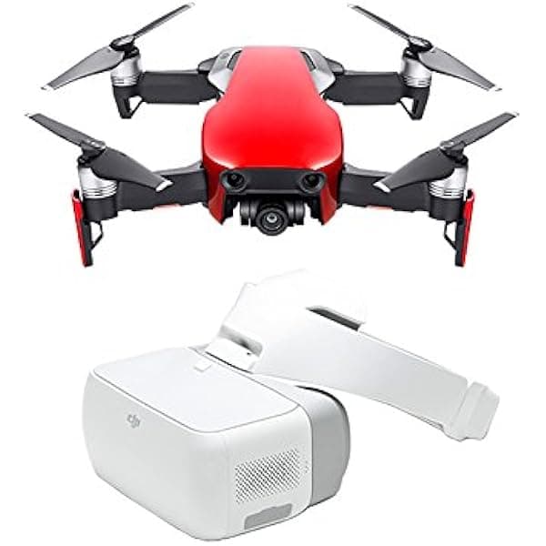DJI Mavic Air Fly More Combo & DJI Goggles (rojo llama) K3.2018010404