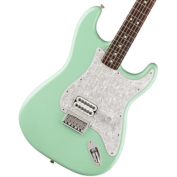 Fender Tom DeLonge Stratocaster Guitarra Eléctrica - Verde Surf LTDTOMDELONGESTRWSFG