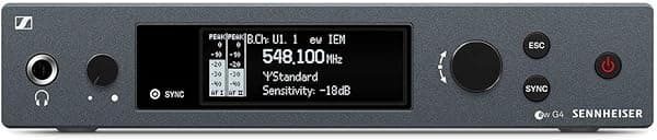 Transmisor de monitoreo estéreo Sennheiser (SR IEM G4-G)