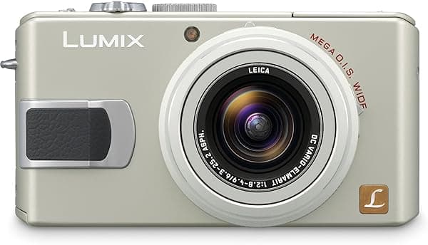 Panasonic DMC-LX2S Cámara digital de 10.2MP con zoom estabilizado de imagen óptica 4x (plata)