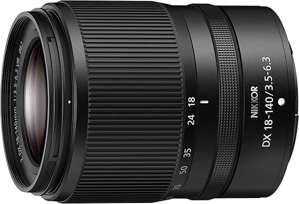 Nikon NIKKOR Z DX 0.709-5.512 in f/3.5-6.3 VR, negro JMA713DA