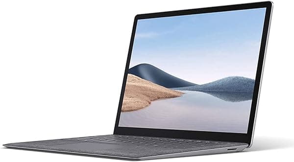 Microsoft Surface Laptop 4 - Laptop con pantalla táctil de 13.5 pulgadas, Intel Core i5, 8 GB, unidad de estado sólido de 256 GB (último modelo), Windows 10 Pro, platino 1950
