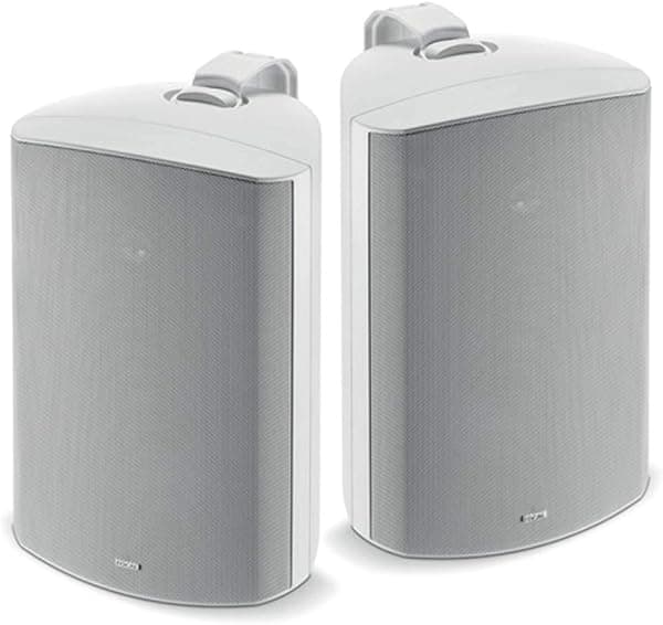 Focal 100 altavoces para exteriores OD8 de 8 pulgadas, clasificación IP66, par blanco, 2 altavoces FOC100OD8PRW