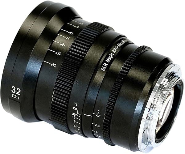 SLR Magic APO MicroPrime Cine 1.260 in T2.1 Lente para Canon EF Mount