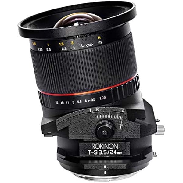 Rokinon Lente de cambio de inclinación F3.5 de 0.945 in para Sony E TSL24M-E