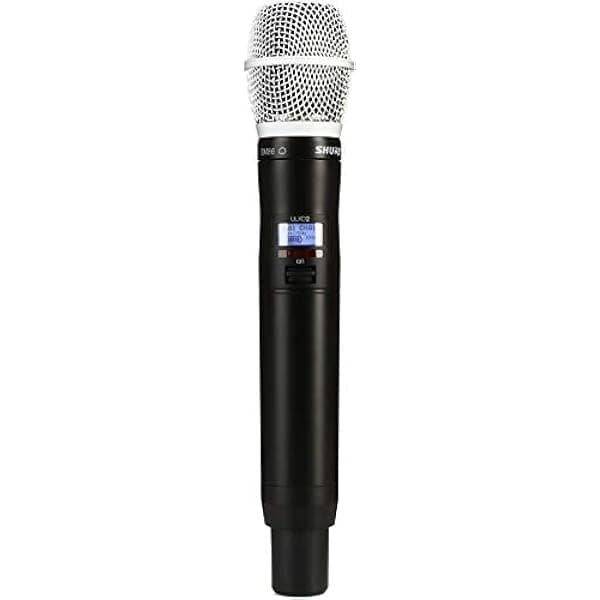 Shure Transmisor de micrófono inalámbrico ULXD2/SM86 con cartucho intercambiable SM86, banda V50 ULXD2/SM86=-V50