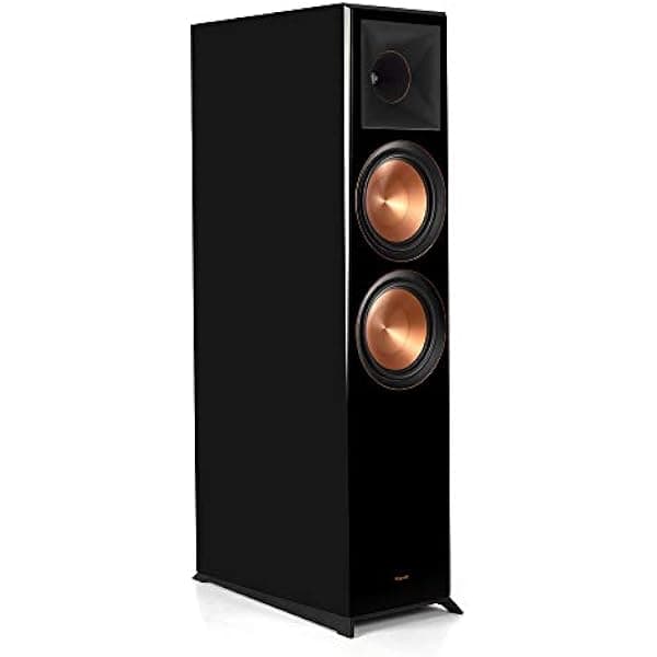 Klipsch Reference Premiere RP-8060FA parlante de pie Dolby Atmos en negro piano