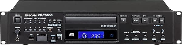 Tascam Reproductor CD/SD/USB para montaje en rack CD-200SB