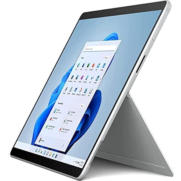 Microsoft Surface Pro X Multi-Touch de 13", SQ1, 8 GB de RAM, SSD de 128 GB, pantalla PixelSense, GPU Adreno 685, Bluetooth 5.0, Windows 11 Pro (solo Wi-Fi, Platino)