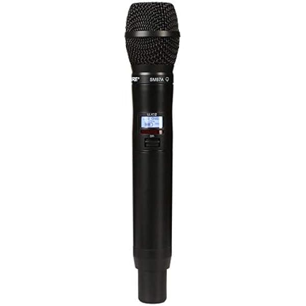 Shure Transmisor de micrófono inalámbrico ULXD2/SM87 con cartucho intercambiable SM87, banda J50A ULXD2/SM87=-J50A