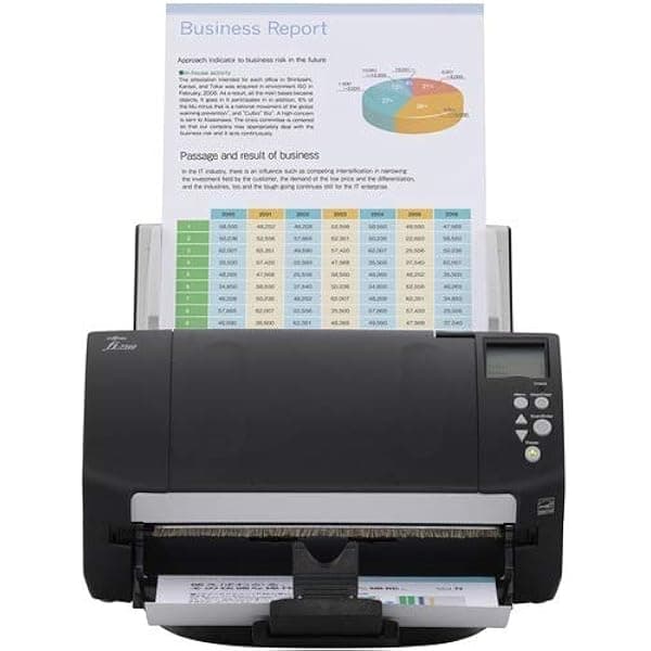 Fujitsu Escáner de documentos profesional dúplex a color fi-7160 - 60 ppm - 600 ppp óptico - USB 3.0 PA03670-B085
