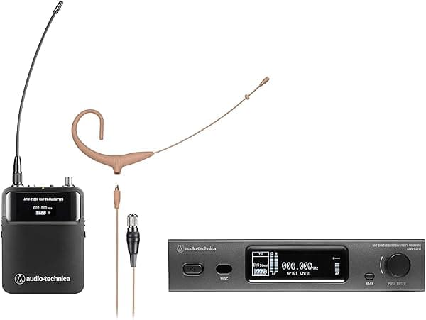 Audio-Technica Sistema de micrófono inalámbrico para la cabeza ATW-3211/892xTH - Banda DE2 ATW-3211/892XTHDE2
