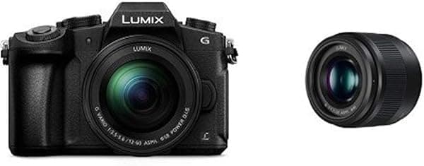 Cámara Panasonic Lumix DMC-G85KBODY de lentes intercambiables, sin espejo, 4K, cuerpo solamente, 16 megapíxeles, negro