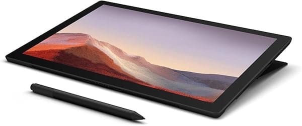 Microsoft Surface Pro 7+ - Pantalla táctil de 12,3 pulgadas, Intel Core i5 de 11ª generación, memoria de 8 GB, SSD de 256 GB (último modelo), Windows 10 Pro, negro mate 1960