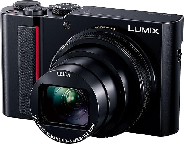 Panasonic DC-TX2D-K LUMIX TX2D Cámara digital compacta de 2010MP, color negro enviado desde Japón lanzado en 2022