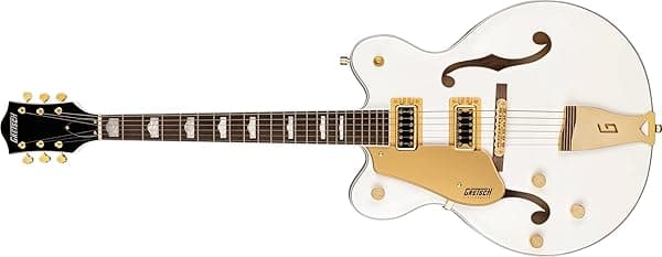 Gretsch G5422G IZQUIERDA Electromático Cuerpo Hueco Doble Corte Snowcrest Blanco 2516227567