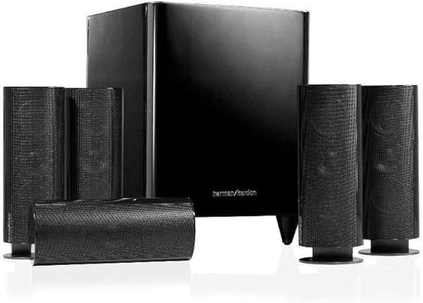 Harman Kardon HKTS60 Complete 5.1 Sistema de altavoces de cine en casa (negro)