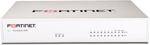 FORTINET FortiGate-60F Firewall Appliance FortiCare Premium y FortiGuard Enterprise Protection (1 año, empresa)