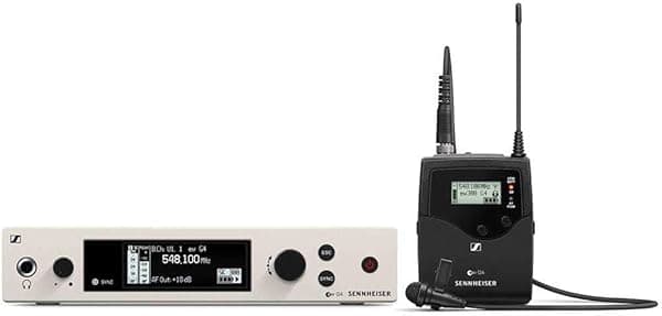 Sennheiser Pro Audio Juego de Lavalier Inalámbrico, Range GW+ (ew 300 G4-ME2-RC-GW+)