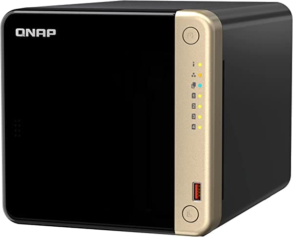 QNAP Turbo NAS TS-464-4G sistema de almacenamiento SAN/NAS
