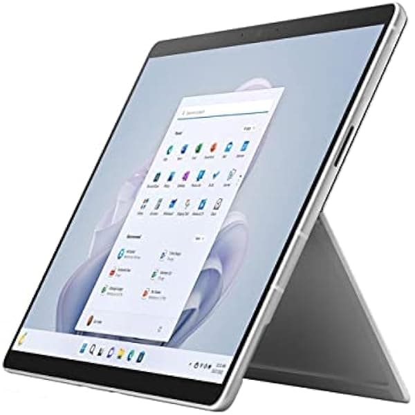Microsoft Tablet Surface Pro 9 de 13 pulgadas, SQ3-8 GB de RAM, SSD de 256 GB, Windows 11 Pro, 5G, platino RUB00001