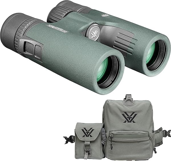 Vortex Optics Razor UHD 8x32 - Binoculares y arnés GlassPak Pro RZB-0832
