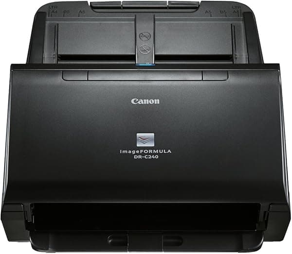 Escáner Spigraph Passeport Canon Dr-c240 Chargeur 60 feuilles 2421J37