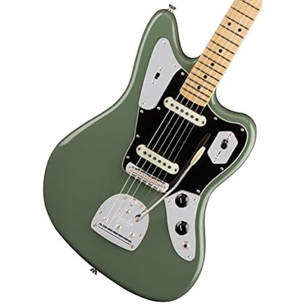 Fender Paquete de guitarra eléctrica de 6 cuerdas, derecho, oliva antiguo (114012776)