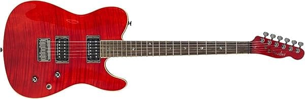 Fender Special Edition Custom Telecaster FMT HH - Guitarra eléctrica, color ámbar., crimson transparent 262000538
