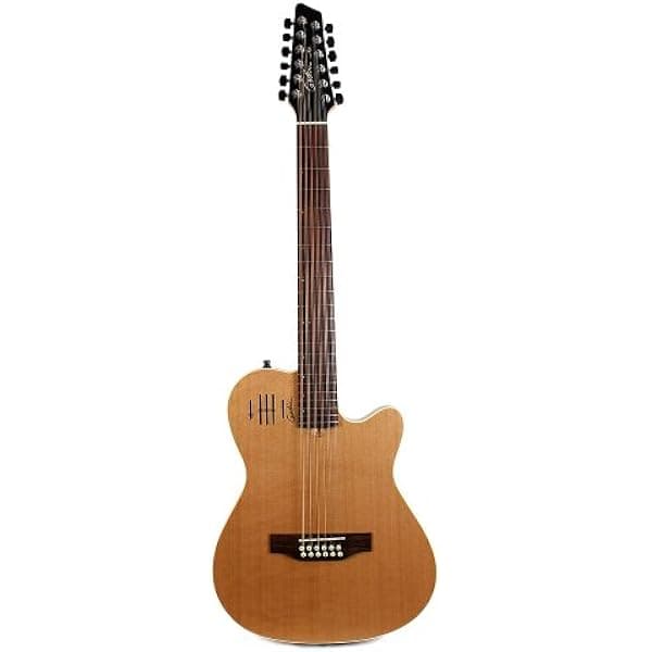 Godin A12 Guitarra Electroacústica de 12 Cuerdas, Natural 25343