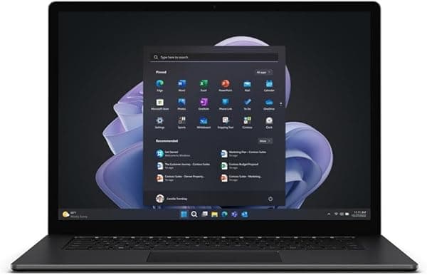 Microsoft Surface Laptop 5 - Computadora portátil con pantalla táctil de 13.5 pulgadas, 2256 x 1504, Intel Core i5 de 12ª generación i5-1245U, plataforma Intel Evo, 8 GB de RAM total, SSD de 256 GB R1A-00026