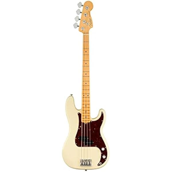 Fender American Professional II Precision Bass, Olympic White, Diapasón de arce 193932705