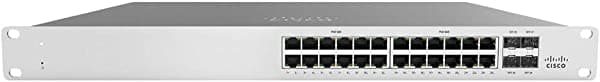 Cisco Meraki MS120-24P - Paquete de interruptores empresariales con licencia de 5 años