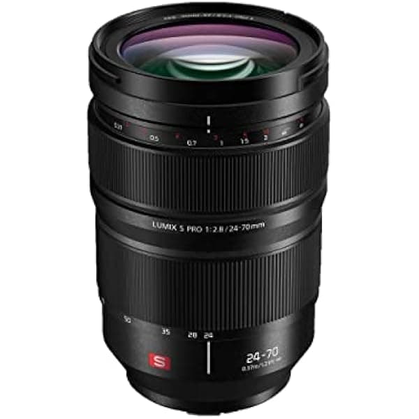 Panasonic LUMIX S PRO S-E2470 Lente Zoom Estandar 24-70mm f/2.8 Full Frame Montura L 82mm AF Tropicalizado S-E2470E