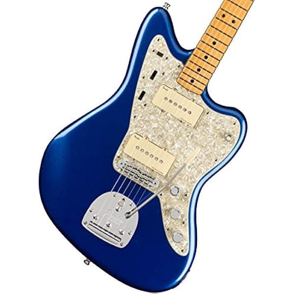 Fender American Ultra Jazzmaster Guitarra Electrica Azul Cobra Diapason Arce Pastillas Ultra Noiseless S-1 Switching Escala 25.5" 21 Trastes con Estuche 118052795