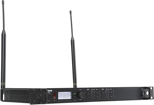 Shure Receptor inalámbrico digital de doble canal ULXD4D