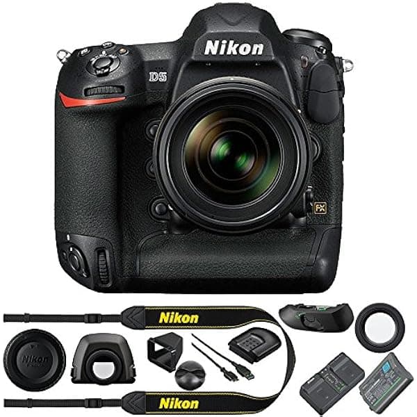 Nikon D5 DSLR 20.8 MP Point & Shoot Cámara Digital, Ranuras XQD Duales - Negro 1557