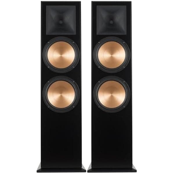 Klipsch RF-7 III - Par de altavoces de piso hechos con muebles de madera de fresno negro (2017) BNDL_RF7IIIBLACK-RF7IIIBLACK