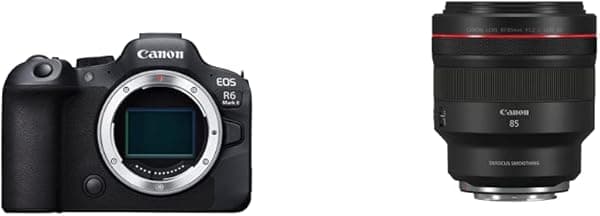 Canon Cuerpo EOS R6 Mark II con firmware de animación Stop Motion con Rf 3.346 in F1.2 L USM Ds