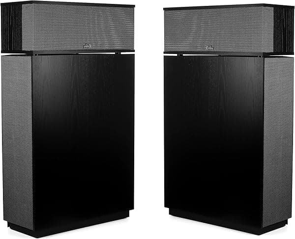 Klipsch Pares de altavoces Heritage Klipschorn (AK6 negro satinado)