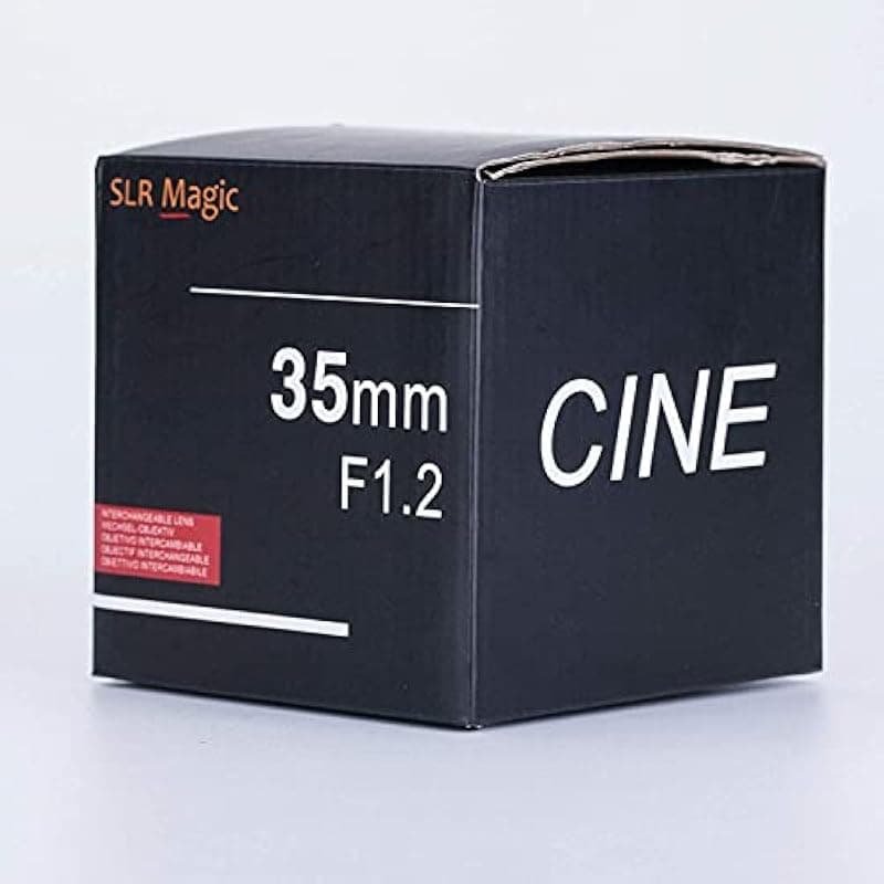 SLR Magic Cine 35mm f/1.2 FE - Lente full frame para Sony E-Mount, a7r3 a7m2 a7ii SM-111