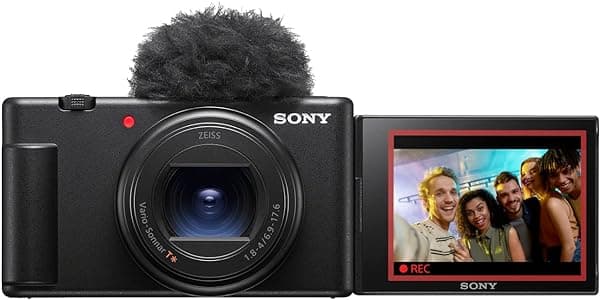 Sony ZV-1 II Vlog Camera for Content Creators and Vloggers - Black ZV1M2/B