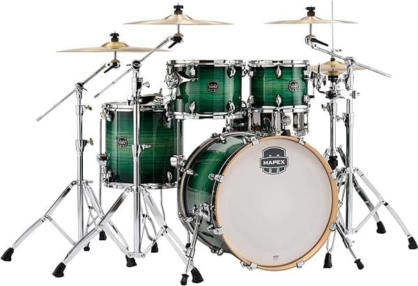 Mapex Armory Fusion Shell Pack de 5 piezas - Esmeralda Burst AR504SFG